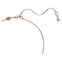 Dragon & Phoenix pendant, Dragon’s claw, White, Rose gold-tone plated by SWAROVSKI