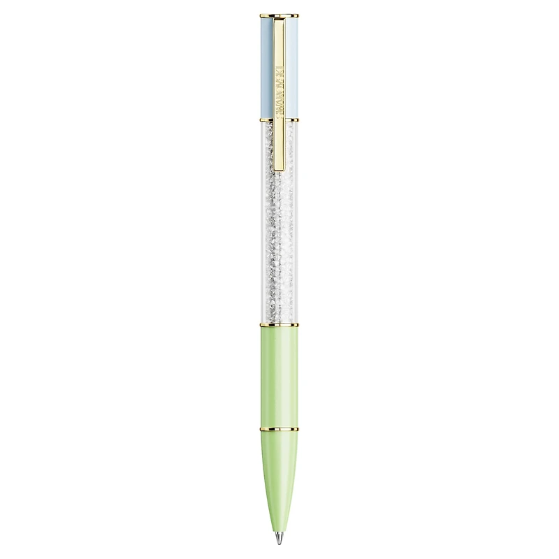 Crystalline ballpoint pen, Multicoloured, Gold-tone plated by SWAROVSKI