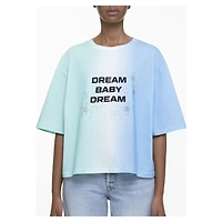 Liberal Youth Ministry, Gradient t-shirt, Green by SWAROVSKI