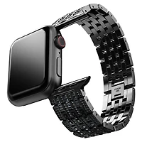 Princess strap, For Apple Watch® 40 mm & 41mm, Black finish by SWAROVSKI
