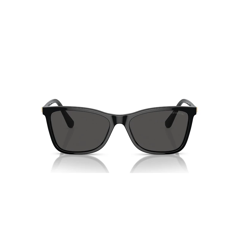 Sunglasses, Square shape, SK6004, Black by SWAROVSKI