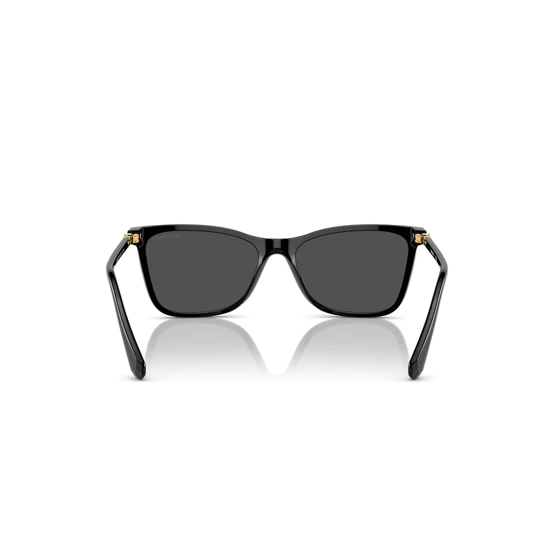 Sunglasses, Square shape, SK6004, Black by SWAROVSKI