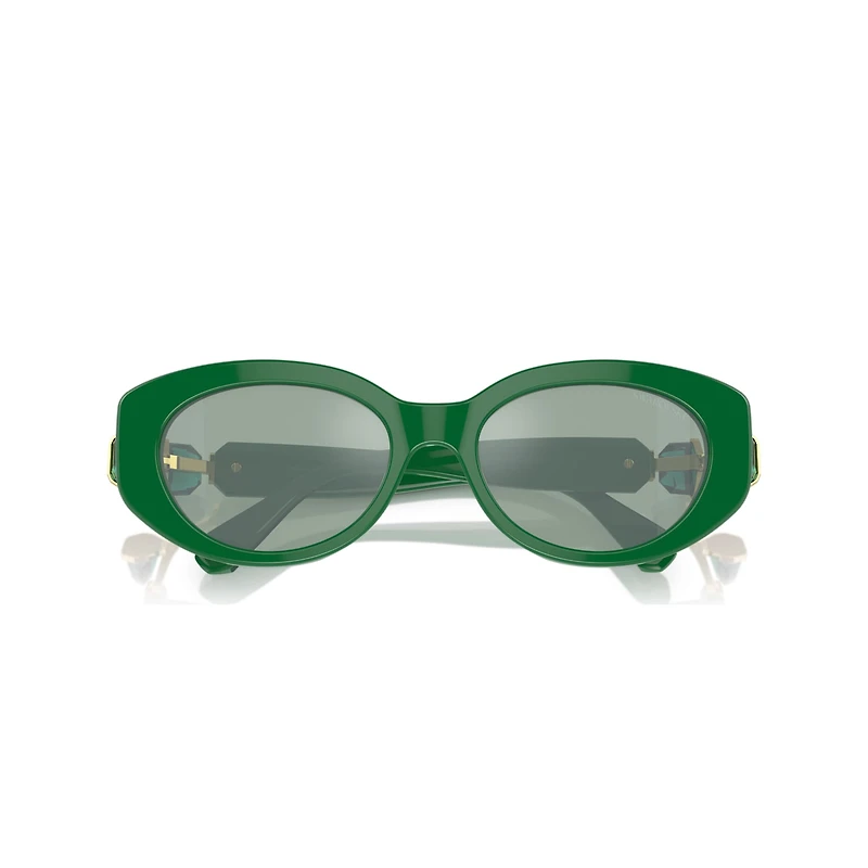 Sunglasses, Cat-Eye shape, SK6002, Green by SWAROVSKI