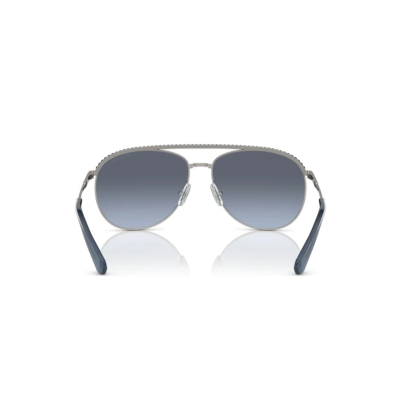 Sunglasses, Pilot shape, SK7005, Blue by SWAROVSKI