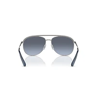 Sunglasses, Pilot shape, SK7005, Blue by SWAROVSKI
