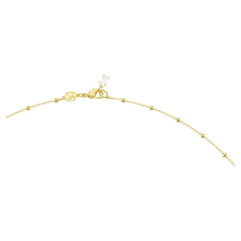 Imber strandage, Round cut, White, 18K gold finish
