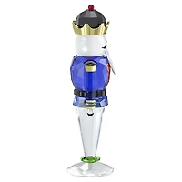 Holiday Cheers Nutcracker, Blue, Large by SWAROVSKI