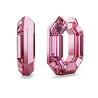 Lucent hoop earrings, Octagon shape, Small