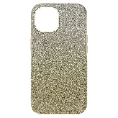 High smartphone case, Colour gradient, iPhone® 15, Gold tone