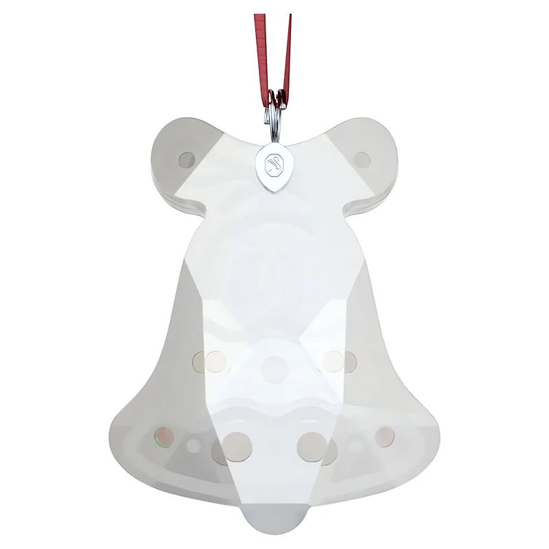 Holiday Cheers Gingerbread Bell Ornament by SWAROVSKI