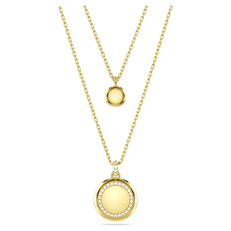 Sublima layered pendant, White