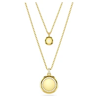 Sublima layered pendant, White