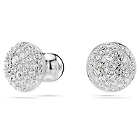 Meteora set, White, Rhodium plated by SWAROVSKI