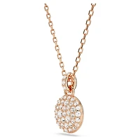 Meteora set, White, Rose gold-tone plated by SWAROVSKI