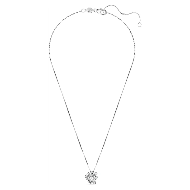 Galaxy pendant, Lab-grown diamonds 2 ct tw, Round shape, 14K white gold by SWAROVSKI