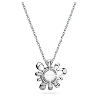 Galaxy pendant, Lab-grown diamonds 2 ct tw, Round shape, 14K white gold by SWAROVSKI