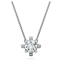 Galaxy pendant, Lab-grown diamonds 1.05 ct tw, Round shape, 14K white gold by SWAROVSKI