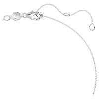 Galaxy pendant, Lab-grown diamonds 1.05 ct tw, Round shape, 14K white gold by SWAROVSKI