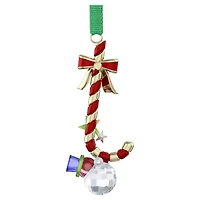 Holiday Cheers Dulcis Candy Cane Ornament by SWAROVSKI