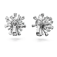Galaxy stud earrings, Lab-grown diamonds 5.5 ct tw, Mixed shapes, 14K white gold by SWAROVSKI