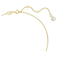 Chroma set, Mixed cuts, Green, 18K gold finish