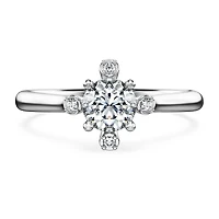 Galaxy ring, Lab-grown diamonds ct tw, Round shape