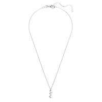 Galaxy pendant, Lab-grown diamonds 0.9 ct tw, Mixed shapes, 14K white gold by SWAROVSKI