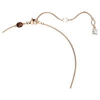 Mesmera set, Mixed cuts, White, 18K rose gold finish
