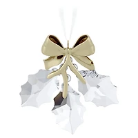 Holiday Magic Holly Leaves Ornament by SWAROVSKI