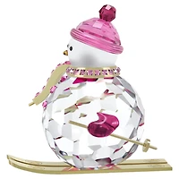 Holiday Cheers dulcis Snowman, Pink by SWAROVSKI