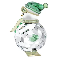 Holiday Cheers dulcis Snowman, Green by SWAROVSKI