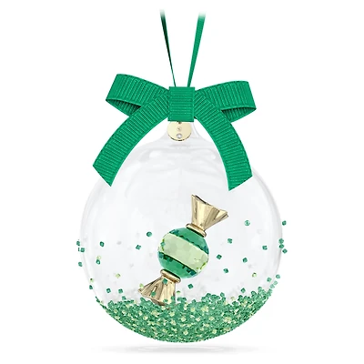 Holiday Cheers dulcis Ball Ornament, Green