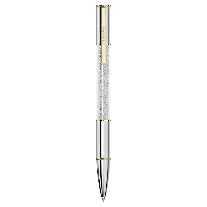 Crystalline ballpoint pen, Silver Tone, Mixed metal finish by SWAROVSKI