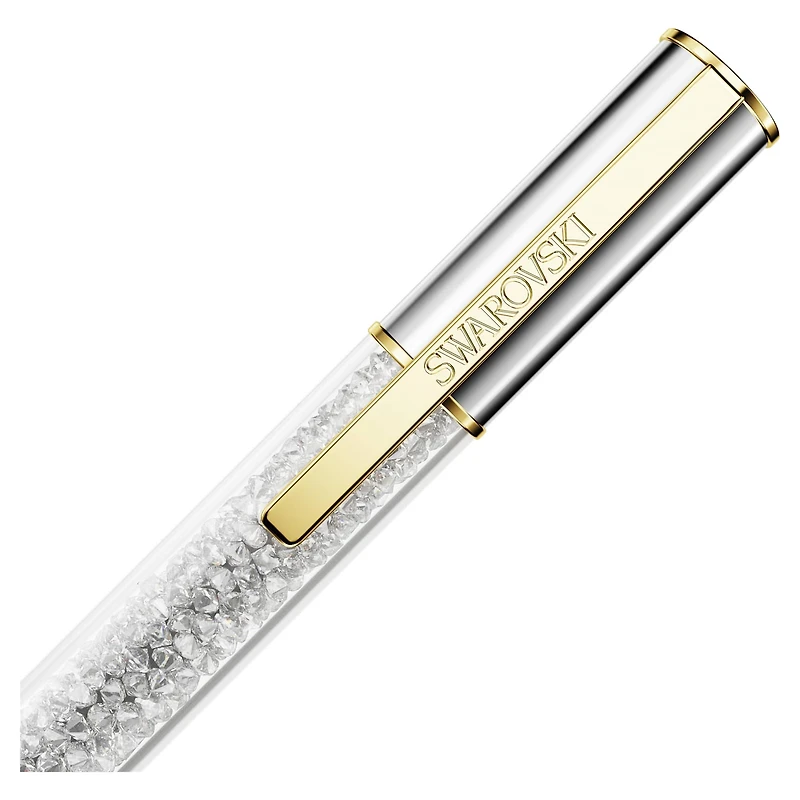 Crystalline ballpoint pen, Silver Tone, Mixed metal finish by SWAROVSKI