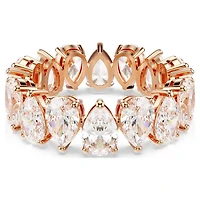 Matrix Vittore ring, Pear cut, White