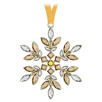 Gema Holiday Ornament, Yellow by SWAROVSKI