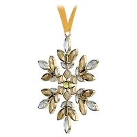 Gema Holiday Ornament, Yellow by SWAROVSKI