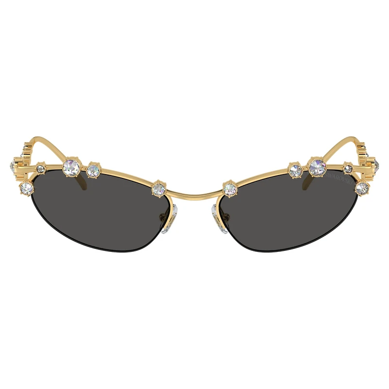 Sunglasses, Cat-eye shape, SKU001, Gray by SWAROVSKI
