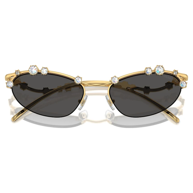 Sunglasses, Cat-eye shape, SKU001, Gray by SWAROVSKI