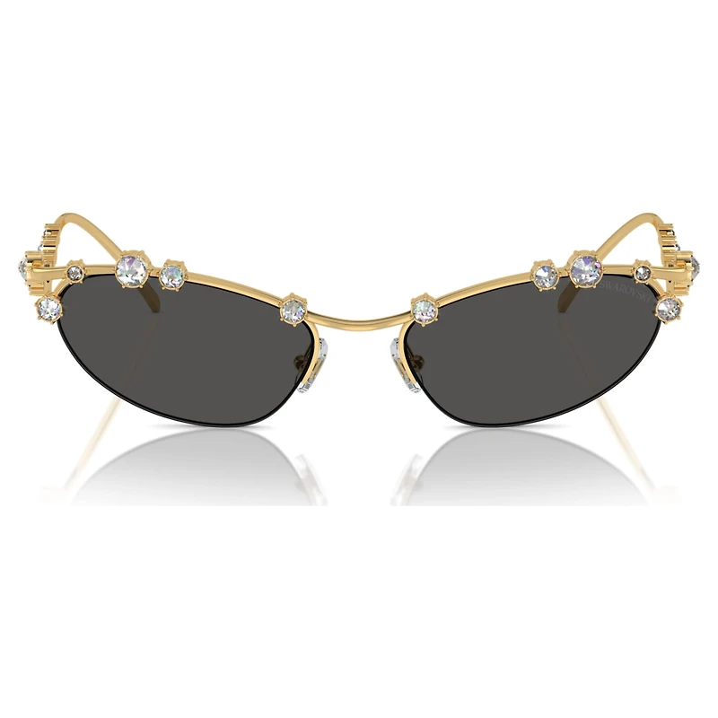 Sunglasses, Cat-eye shape, SKU001, Gray by SWAROVSKI