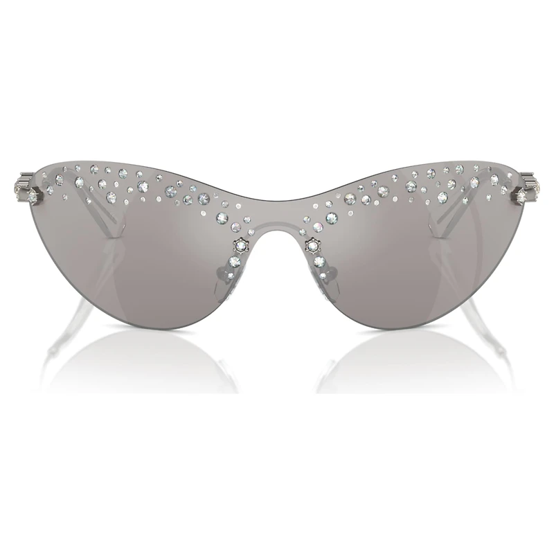 Sunglasses, Mask, Silver Tone by SWAROVSKI