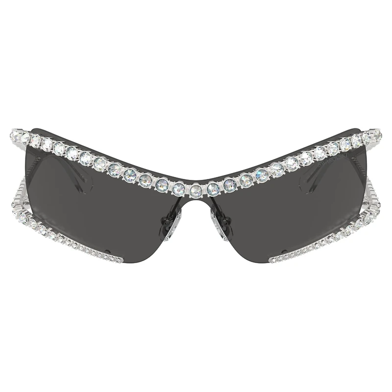 Sunglasses, Mask, Grey by SWAROVSKI
