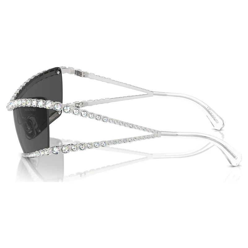 Sunglasses, Mask, Grey by SWAROVSKI