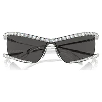 Sunglasses, Mask, Grey by SWAROVSKI