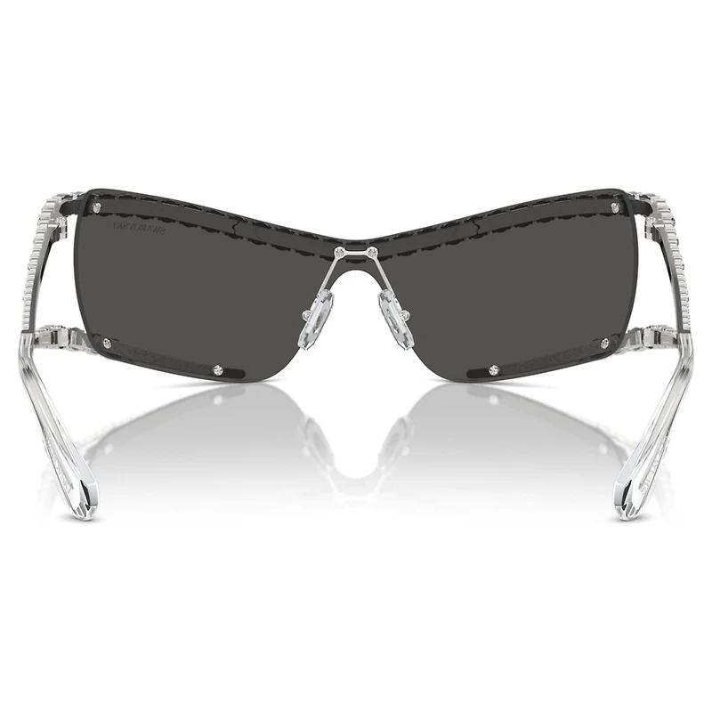 Sunglasses, Mask, Grey by SWAROVSKI