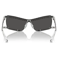 Sunglasses, Mask, Grey by SWAROVSKI
