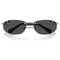 Sunglasses, Oval shape, Black by SWAROVSKI