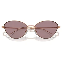 Sunglasses, Cat-Eye shape, SK7014, Purple by SWAROVSKI