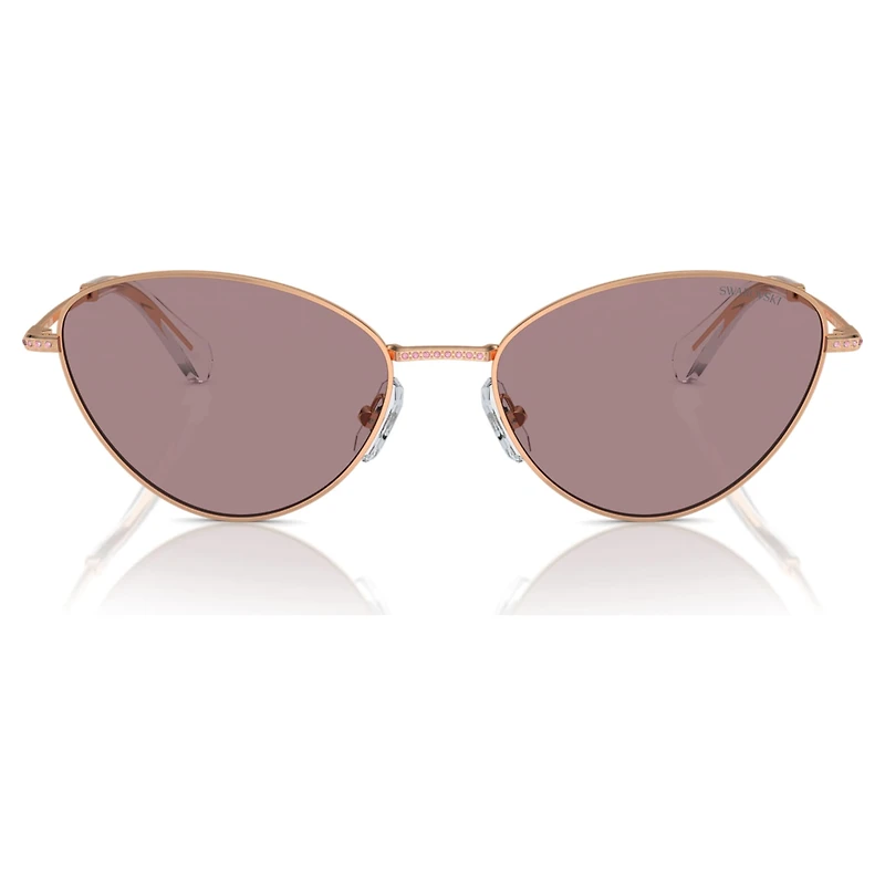 Sunglasses, Cat-Eye shape, SK7014, Purple by SWAROVSKI