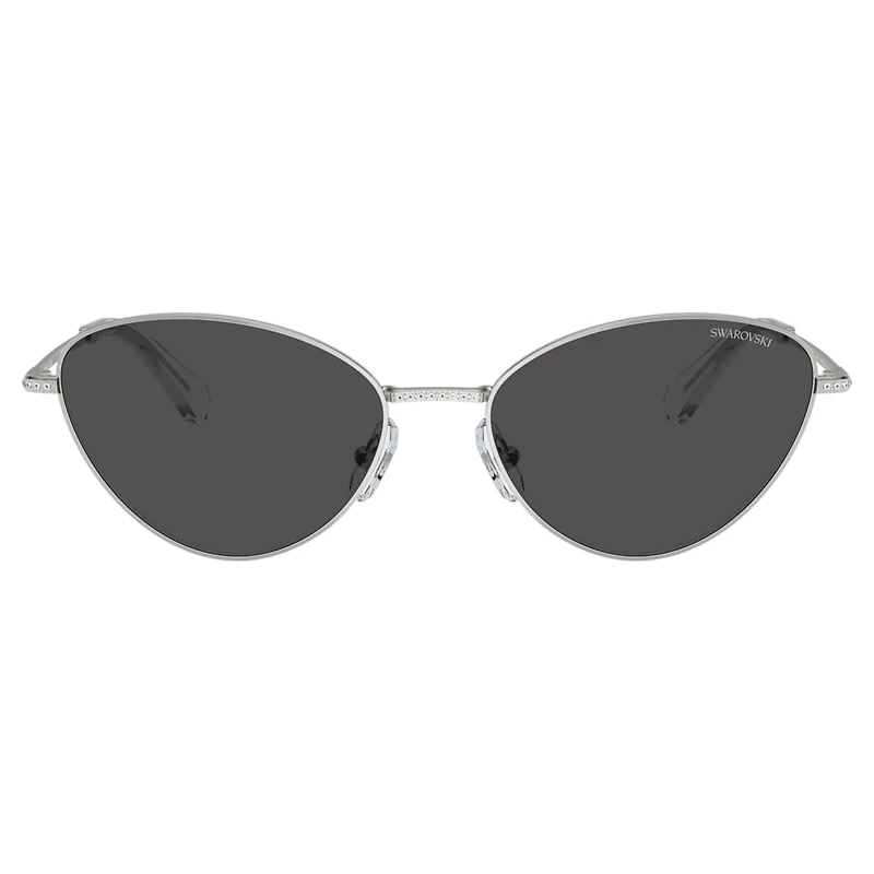 Sunglasses, Cat-Eye shape, SK7014, Black by SWAROVSKI